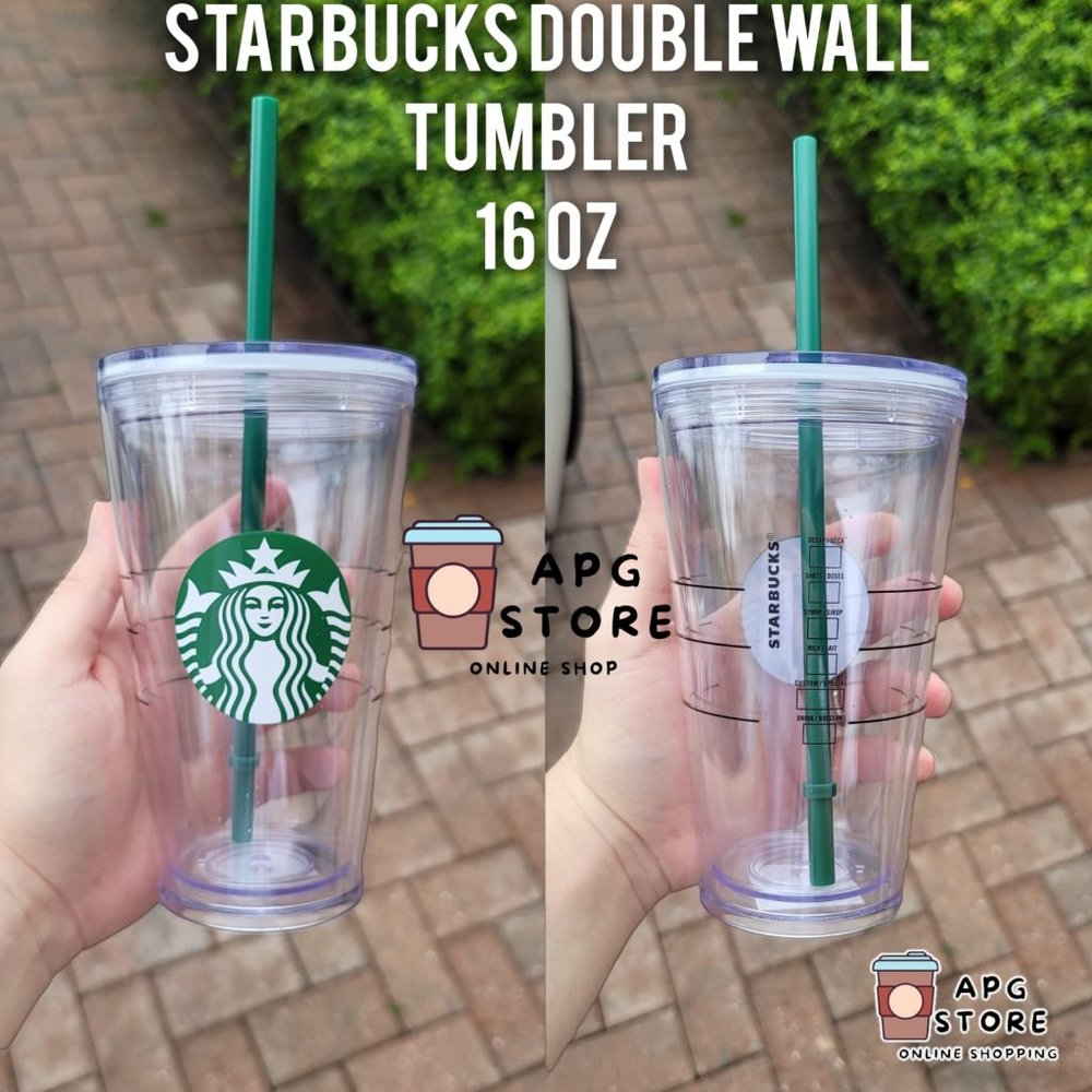 Starbucks Double Wall Tumbler 16oz New